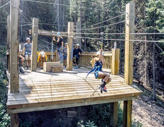 Zip Line Colorado Mountains